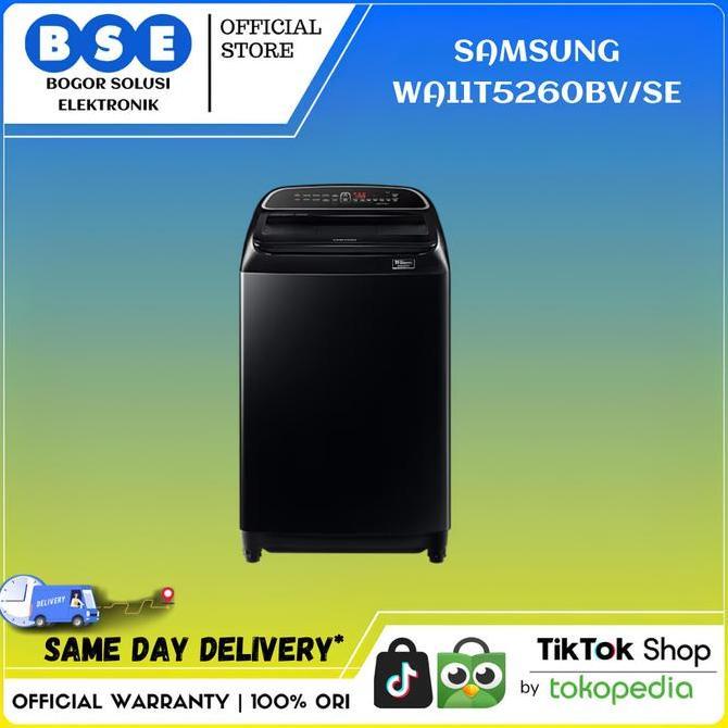 SAMSUNG WA11T5260BV/SE | WA11 Top Load Wobble Technology 11 Kg