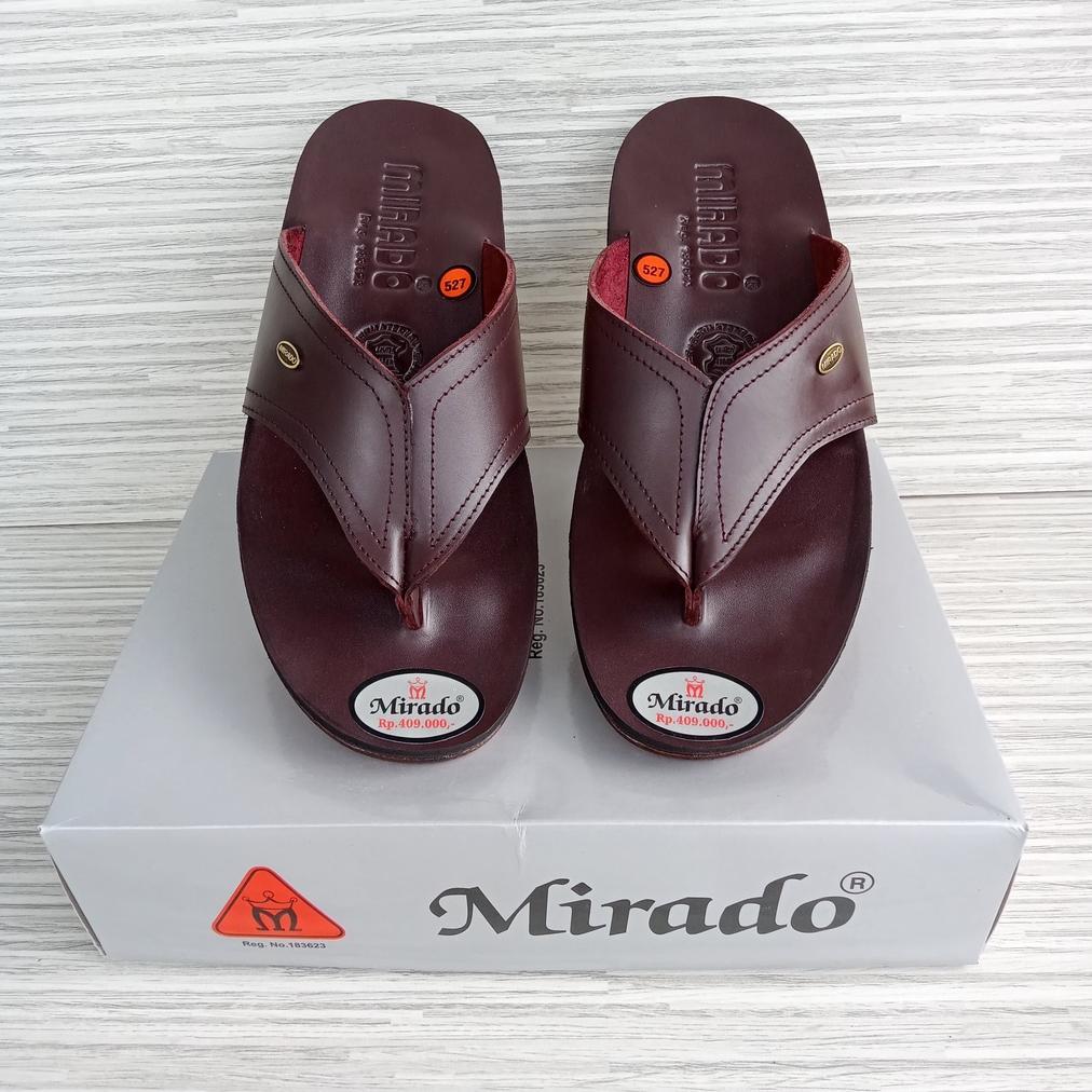 Diskon Mirado Sandal Pria Kulit Asli 527 Jepit Sandal Slide Pria Mirado Kulit Asli Original Sandal L