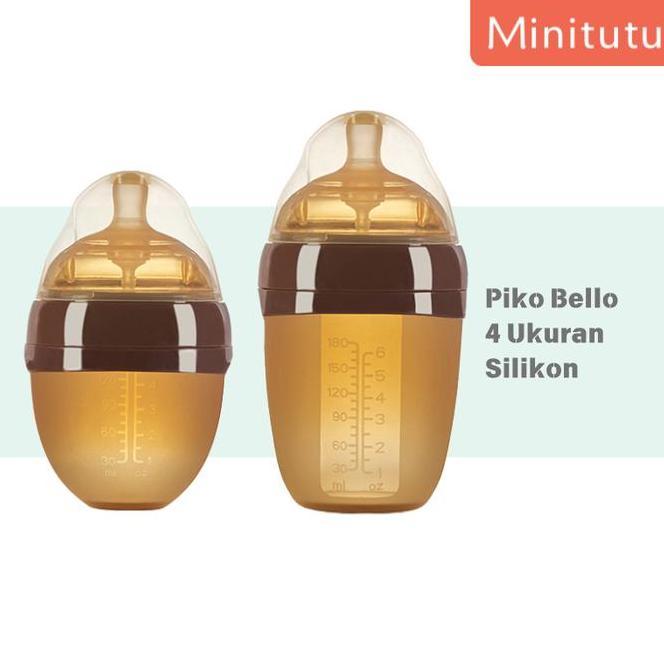 Minitutu Botol Susu Bayi Piko Bello Anti Colic Dot Silicone Food Grade Anti Kolik Widene 150Ml180Ml2