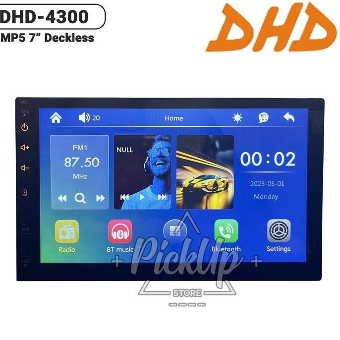 HEAD UNIT MP5 UNIVERSAL 7 INCH  DHD-4300 *