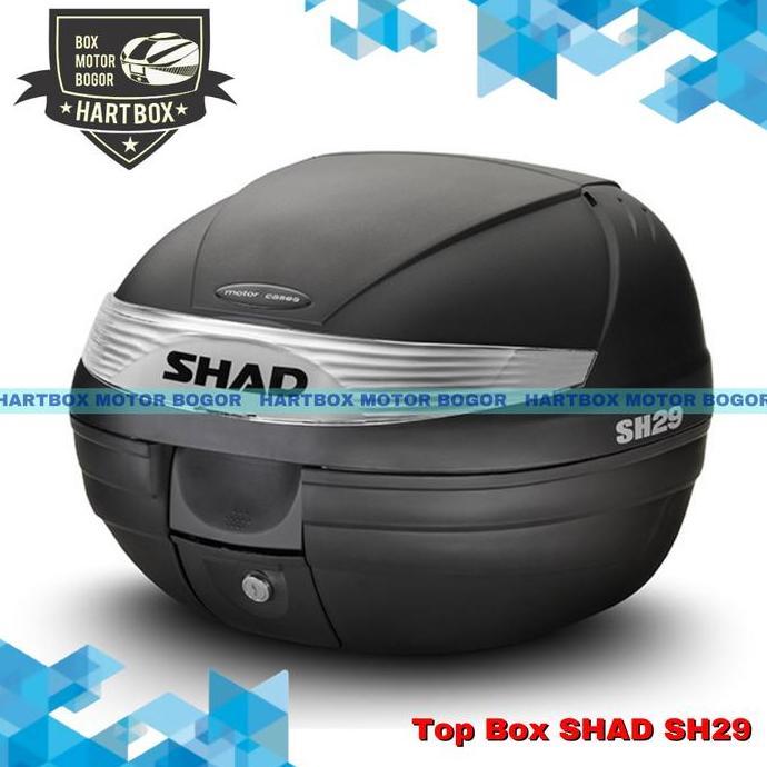 Box Motor Shad SH29 | TopBox Original Shad SH 29 Black Box Atas Kecil terlaris
