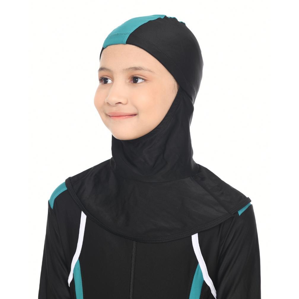 WUWUNGMAS - Baju Renang Anak Muslimah Hijab Spandex Lycra Premium