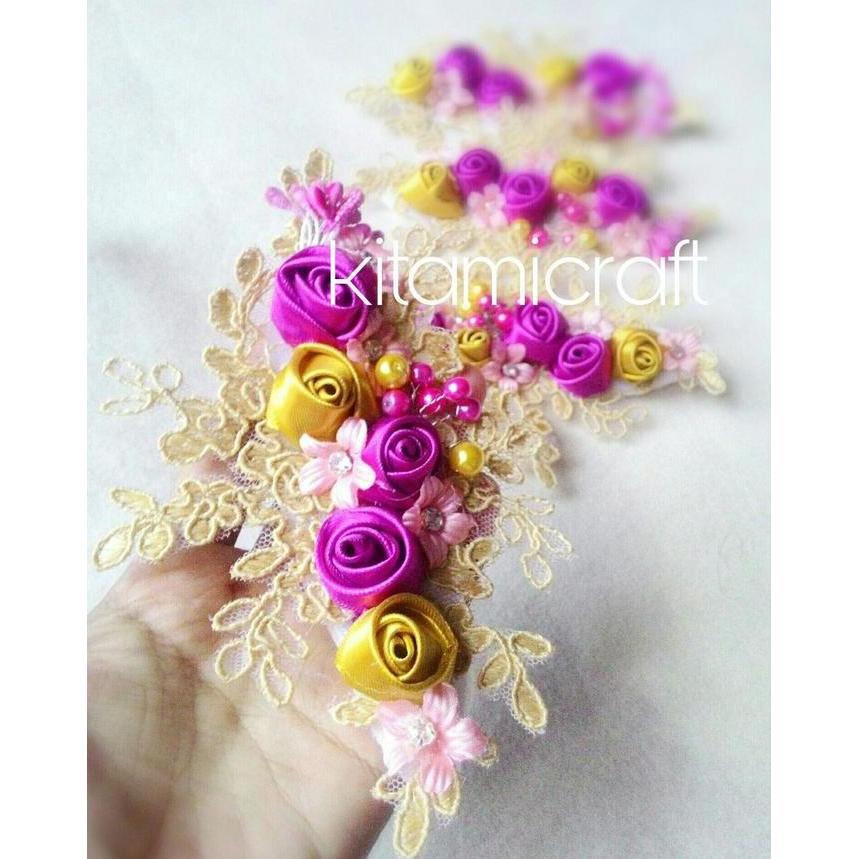 aksesoris pengantin / headpiece hijab