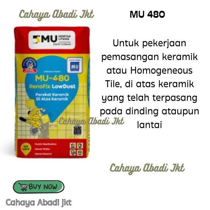 Big- Mu 480 Semen Perekat Keramik Diatas Keramik Renofik 25Kg