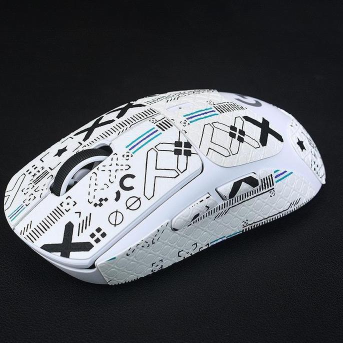DF322 - Anti Slip Grip Tape Skin Logitech G PRO X Superlight / G PRO X Superlight 2 Gaming Mouse Sti