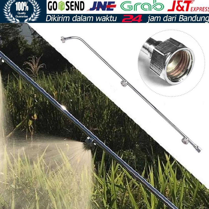 Stik Semprot Pipa Dengan 3 Cabang Nozzle Untuk Tangki Mesin Dan Sprayer Elektrik Nozel Baja Tahan Ka