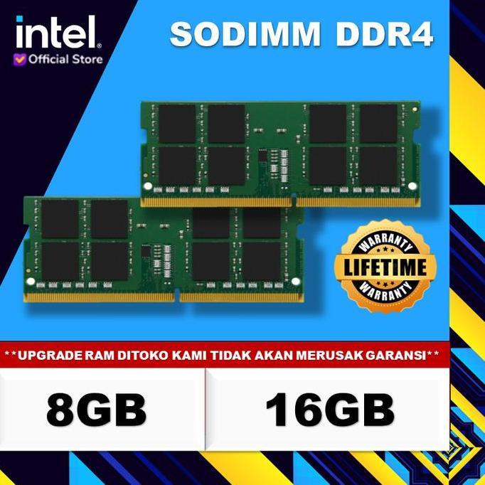 UPGRADE RAM SODIMM  DDR4 / DDR5 4GB 8GB 16GB 32GB