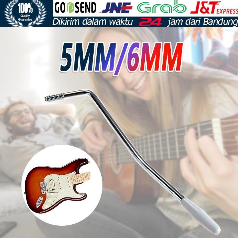 Handle Tremolo Arm untuk Gitar Elektrik Handle / Whamy Bar / Tremolo Arm / Chrome Stratocaster