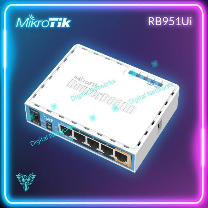Mikrotik RB951Ui 2nD Mikrotik 951Ui 2nD hAP Mikrotik RB951Ui-2nD