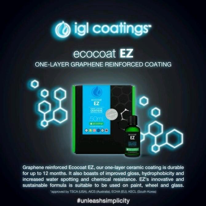 Sale Igl Ez Graphene Coating 50Ml Set Carbon Graphene Coating Body