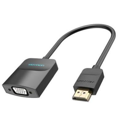 HDMI Male to VGA Female With Audio & Micro-USB