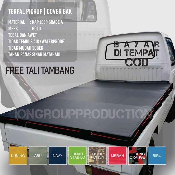 Cover/Terpal Penutup/Tutup Bak Pickup T120Ss