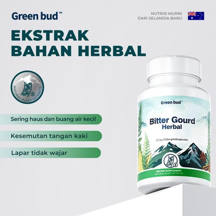 Green Bud Bitter Gourd Herbal untuk Gaya Hidup Sehat & Seimbang