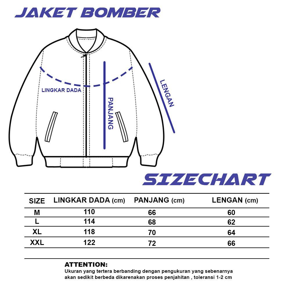 SUPER DEAL DEVVOGUE  Jaket Bomber Pria Vondutch Bahan Taslan