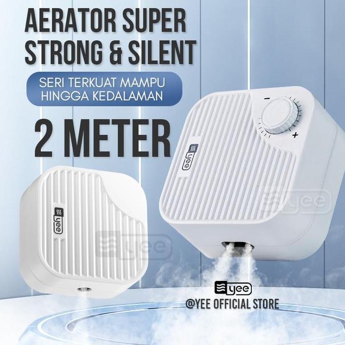 Aquarium Aerator / Silent Aerator /Air Pump / Gelembung Udara / Pompa Udara