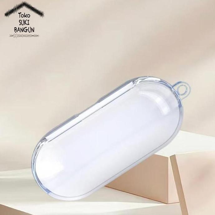 Case untuk Sony WF-C510 Rubber CLEAR Transparent Silicone Cover Casing Pouch Protector WFC510 WF C51