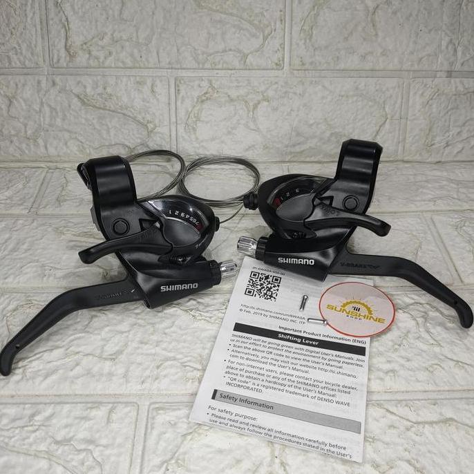 Promo Shifter Handle Rem 7 X 3 Speed Shimano St-Ef41 Original Sepeda Mtb Cod