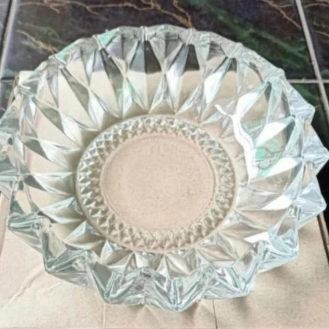 Allnew- Asbak Beling Kaca Kristal / Asbak Tebal Jumbo / Asbak Kedaung Besar