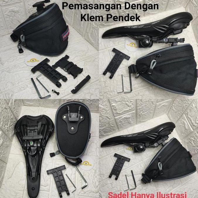 Tas Dompet Bawah Sadel Sepeda STRUMMER 5037 High Quality MTB Lipat Seli Folding Bike Roadbike Outdoo
