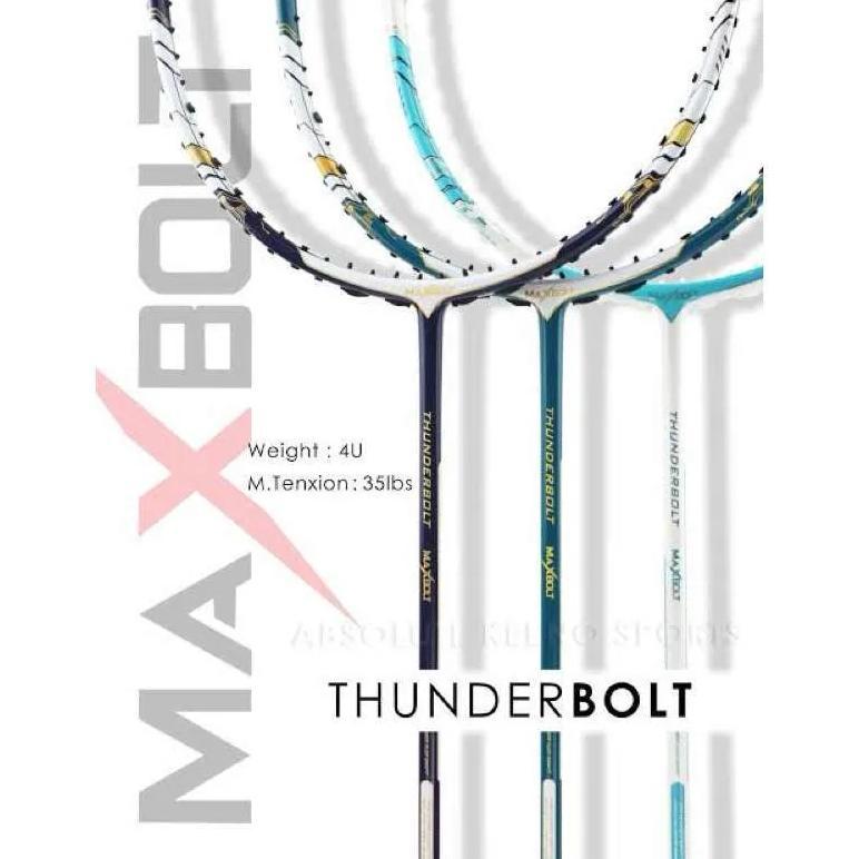 Raket Badminton MAXBOLT THUNDERBOLT 35LBS Thunder Bolt 35 Lbs Original