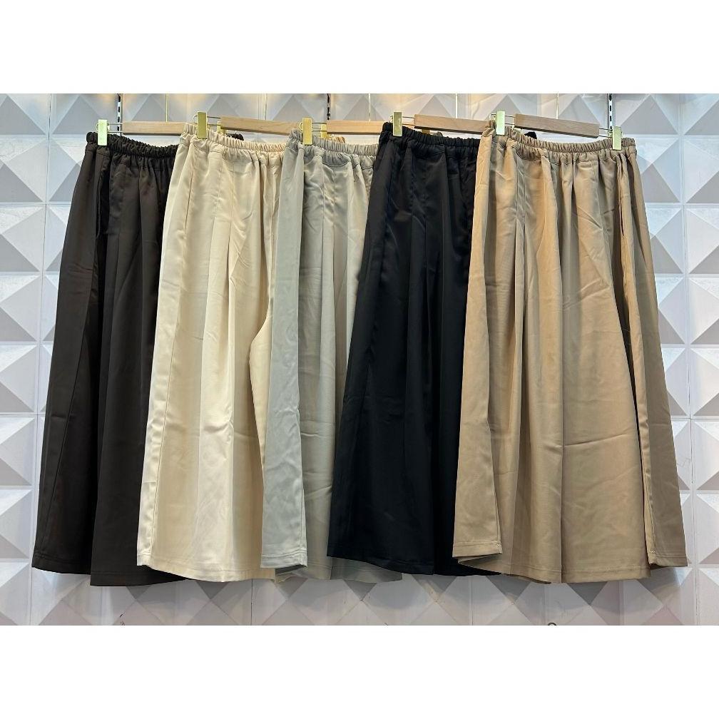 BEST SELLER Zahara Bigsize Palazzo Pants Katun Twill(3)