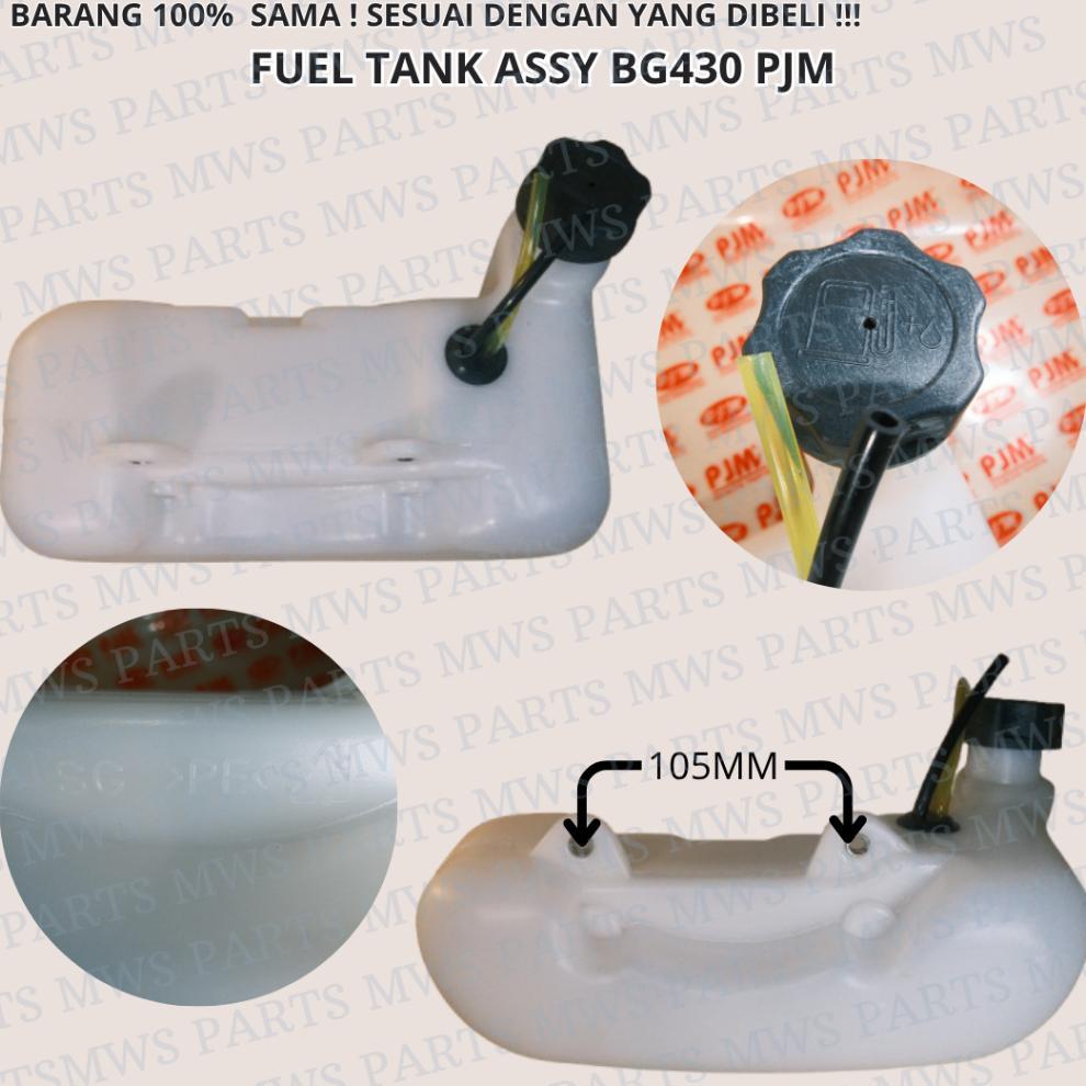 Fuel Tank Assy Tangki Minyak Tangki Bensin Fuel Tank Mesin Babat Potong Rumput Paddly Krisbow Sawit 