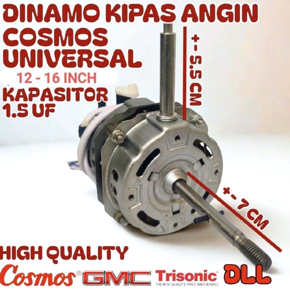 pengiriman cepat Dinamo Kipas Angin Cosmos 12-16 - Dinamo Kipas Angin Umum 12 inch - Mesin Kipas Ang