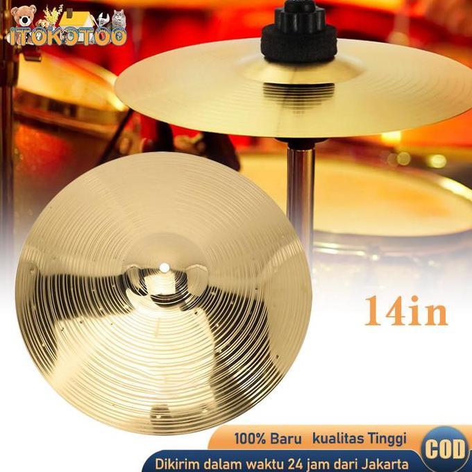 AQZEVUN Cymbal Crash 14 Inch Cymbal Meinl / Ride / Drum