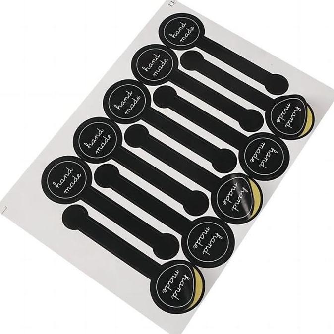 CABBALUS Hand Made Stiker 500 Pcs Sticker Segel Box Sticker Panjang Segel Makanan Seal Label Sticker