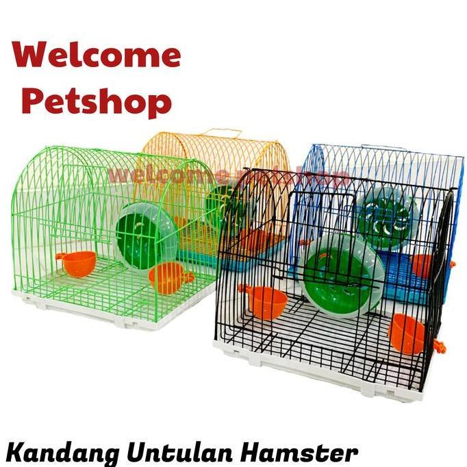 Kandang Untulan Hamster / Merek Sweet / Kandang Hamster Kecil