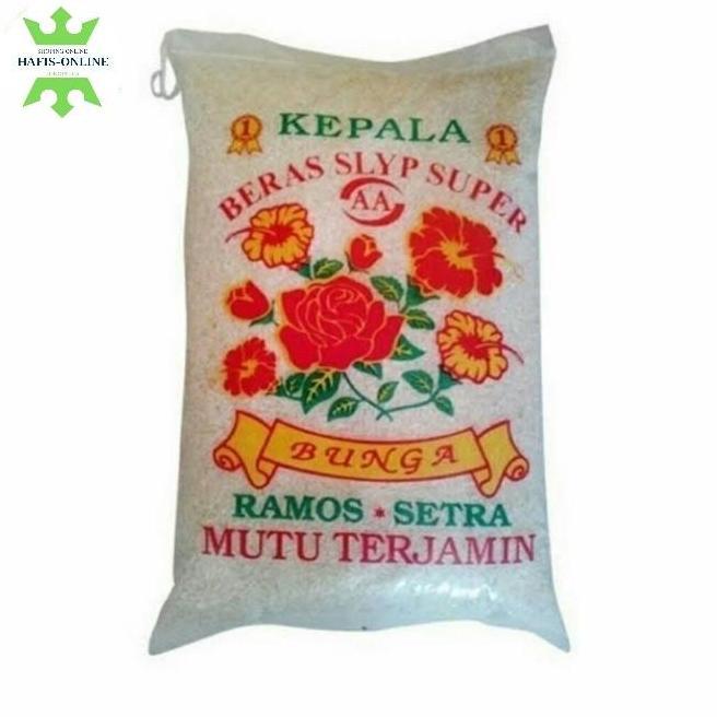 Beras Ramos Setra 5 Kg Cap Bunga