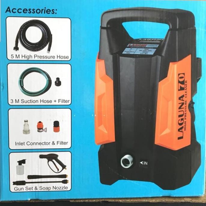 * LAKONI LAGUNA 70 POMPA CUCI MOBIL STEAM CUCI AC //