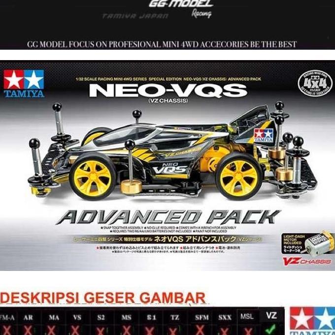 Tamiya 95598 Neo Vqs Advanced Pack
