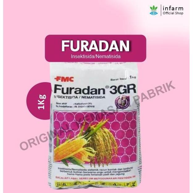 INFARM - FURADAN 3GR 1 KG INSEKTISIDA PENGENDALI HAMA TANAMAN OBAT HAMA TANAMAN PADI OBAT HAMA CABAI
