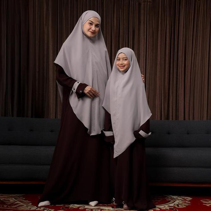 Gerai Hawa - Idul Adha Collection Family Set 1 Esha Dress/Abaya Set Gamis anak Perempuan Muslim baha