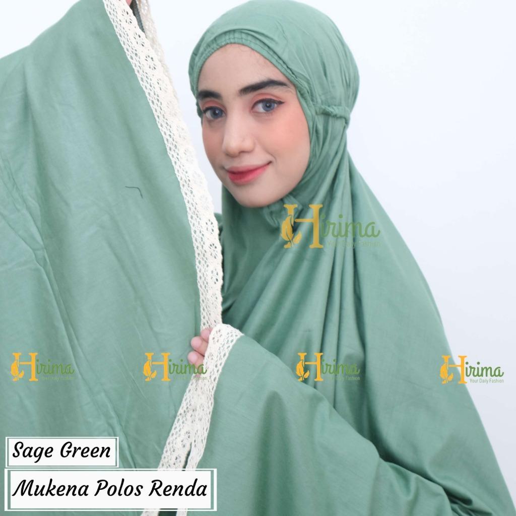 Mukena Polos Rayon I Mukenah Travel Dewasa Jumbo I Telekung Cantik I Perlengkapan Sholat Umroh Haji 