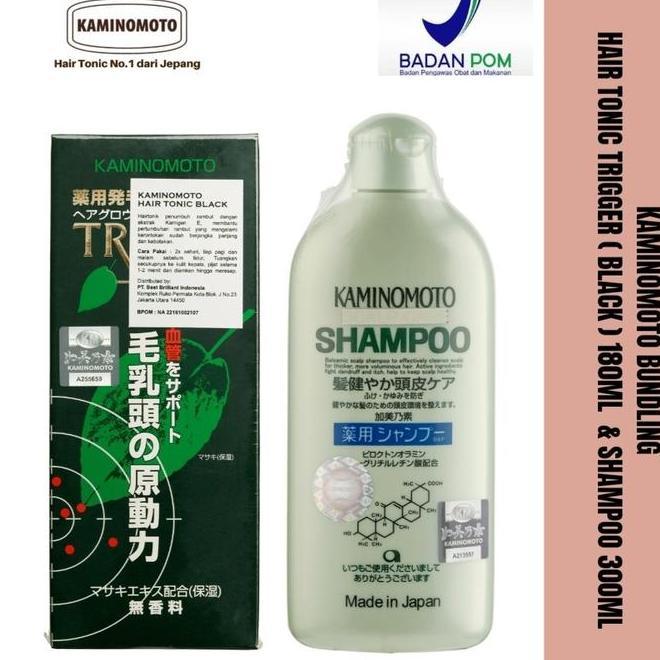 Kaminomoto Bundling Hair Tonic Bla Trger Kaminomoto Shampooexp 2030Bpom