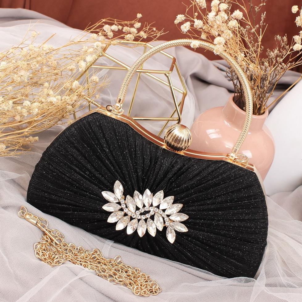 MV_Marvelouz MV137643 tas Handbag pesta elegant ada tali rantai Termurah