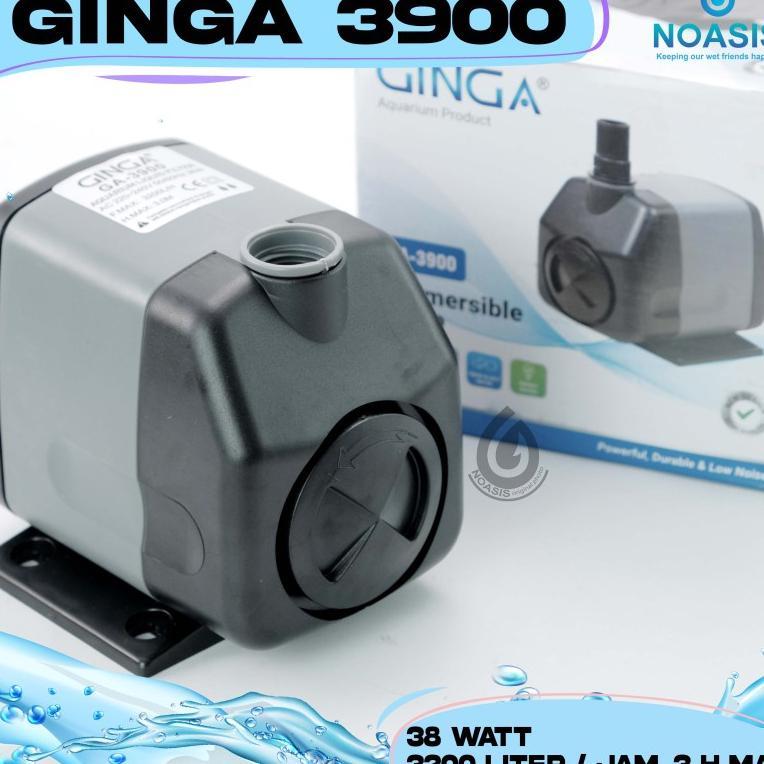 Pompa Air Celup Aquarium Ginga Ga 3900 Ga-3900 Low Watt / Wat Rendah