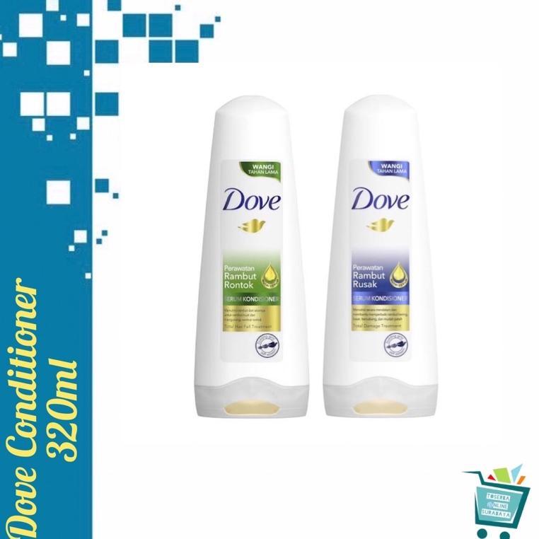 Dove Conditioner 160Ml 320Ml / Dove Conditioner Perawatan Rambut Rontok / Rusak 160 Ml 320 Ml