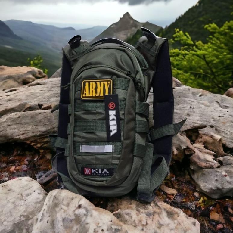 Terlaris Daypack Tas Trail Adventure Army Tactical Multifungsi Tas Ransel Motocross  Punggung Gendon