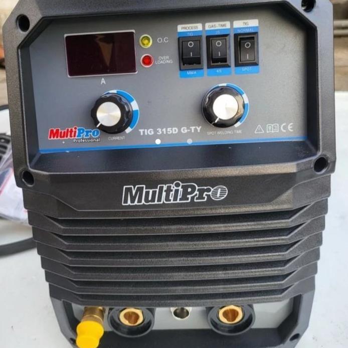 Multipro Tig 315D G-TY Mesin las argon stainless Tig315 3 phase 380V
