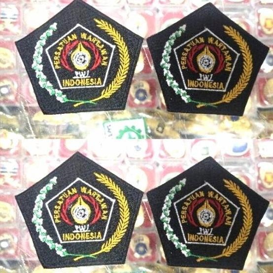 Ready badge pwi / patch pwi / bordiran logo pwi / bet pwi / bedge pwi