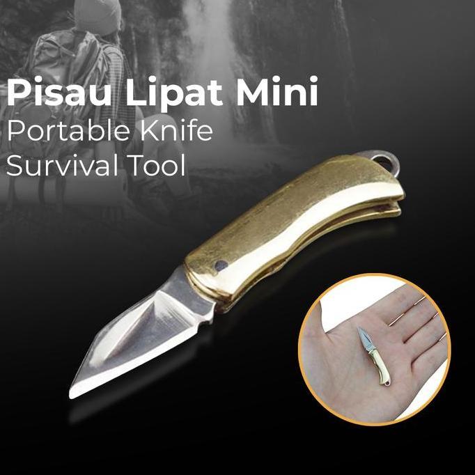 FervorFOX Pisau Lipat Mini Portable Knife Survival Tool EDC
