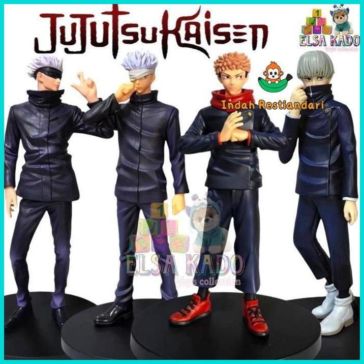 Action Figure Jujutsu Kaisen Gojo Satoru Yuji Itadori Toge Inumaki