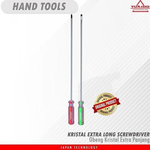 Set 2 Obeng Plus Minus Magnet Besi Kecil 12 Inch Obeng Setting Motor Obeng Radio Allshop