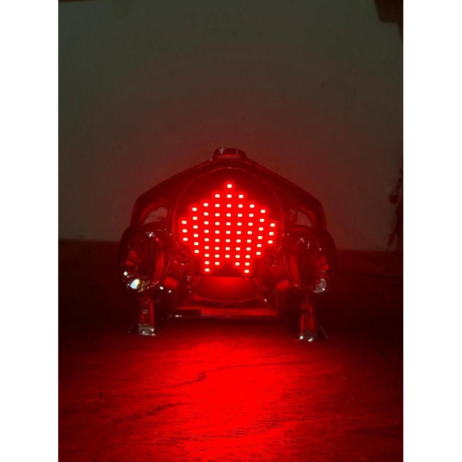 LED Otomotif STOPLAMP JUPITER Z BURHAN 2006-2009 Lampu rem running mode otomatis variasi LED