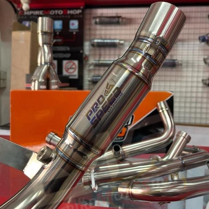 Prospeed Header Kit Z900 Z 900 Titanium Leher Knalpot