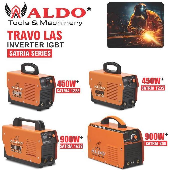 zefranze TRAVO LAS INVERTER IGBT SATRIA SERIES / MESIN LAS  IGBT / IGBT INVERTER WELDER / WELDING MA