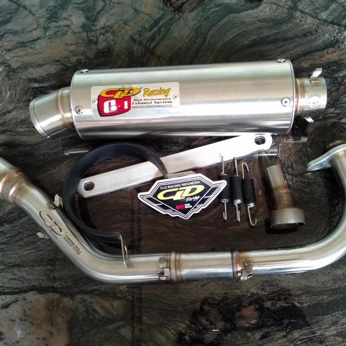 Knalpot CLD Racing Mio j Mio M3 125 Soul GT type C1 Bulat